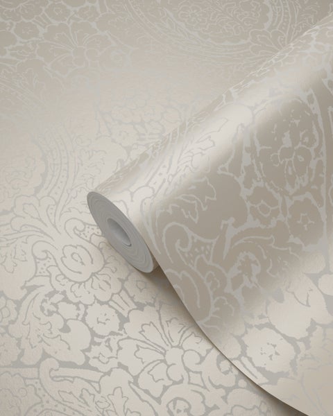 Origin Wallcoverings Tapete Ornamente Crême-Beige - 53 cm x 10.05 m - 345433