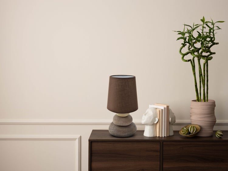 Technische Zeichnung einer Lampe mit den Maßen 160 mm Durchmesser und 310 mm Höhe.