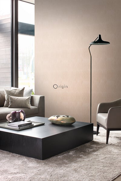 Origin Wallcoverings Tapete grafische Form Bronze - 53 cm x 10.05 m - 347231