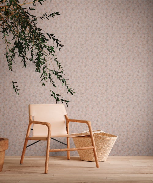 Rolle Tapete mit Blattmuster