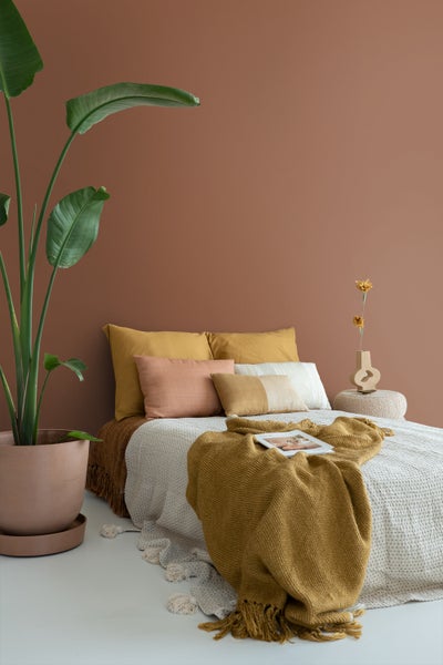 ESTAhome Wandfarbe matt  Terrakottabraun - 2 l / ca. 18 m² - 191022