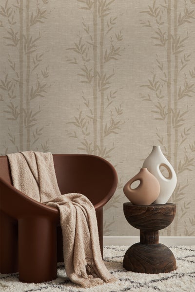 Origin Wallcoverings Tapete Bambusmuster Beige - 50 x 900 cm - 347926