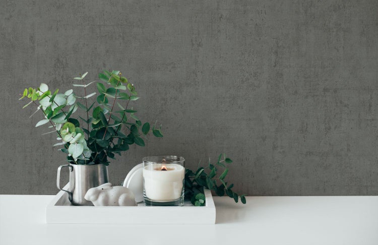 Technische Zeichnung eines Kosmetikspiegels mit den Maßen: Durchmesser 127, Höhe 270 und Tiefe 17