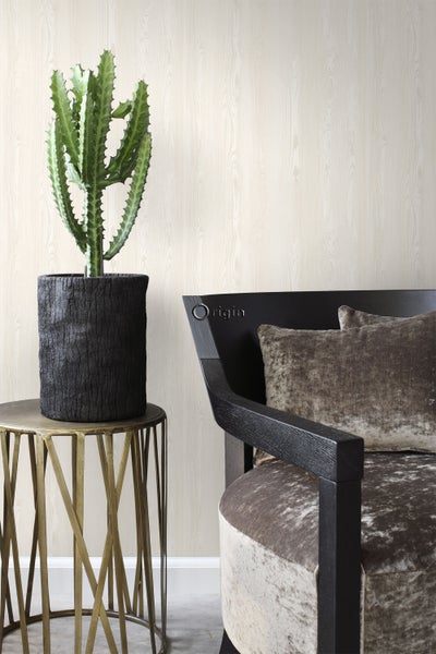 Origin Wallcoverings Tapete Holzoptik Beige - 53 cm x 10.05 m - 347521