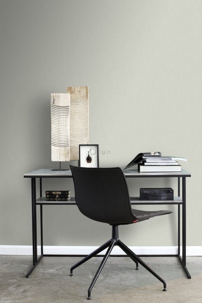 Origin Wallcoverings Tapete Leinen-Optik Hellbraun - 53 cm x 10.05 m - 347002