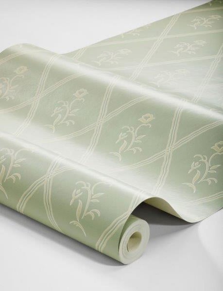 Borastapeter Tapete Blumen Grün - 53 cm x 10.05 m - 660842