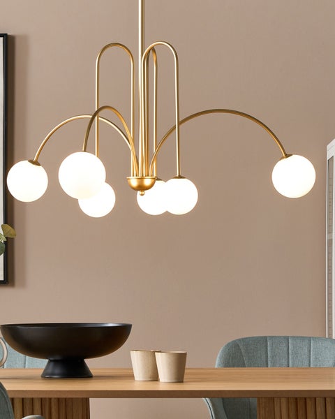 Kronleuchter FORBES Metall Gold