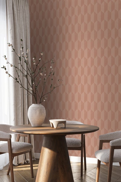Origin Wallcoverings Tapete 3D Muster Terrakotta - 50 x 900 cm - 348034