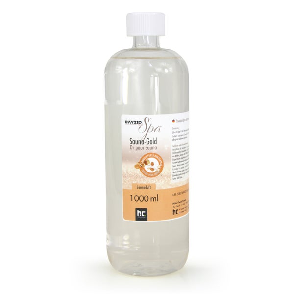Bayzid Spa Sauna-Gold Saunaaufguss in einer 1000 ml Flasche