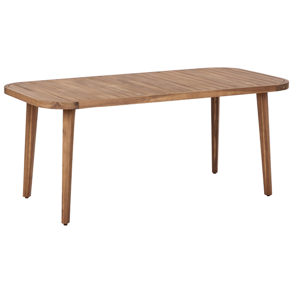 Gartentisch PARAGGI 180 cm 90 cm zertifiziertes Akazienholz Braun