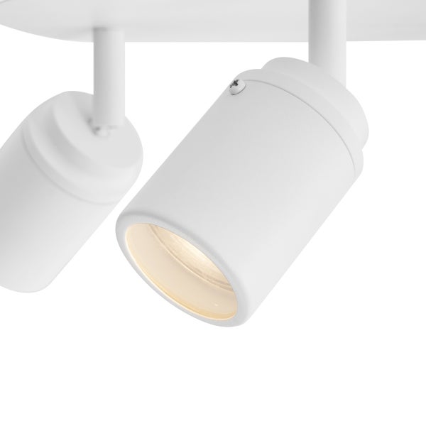 Deckenleuchte mit zwei Strahlern