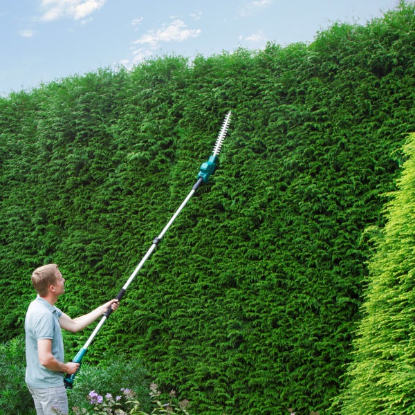 VONROC Teleskop Heckenschere Akku - Astschere Baumschere mit Teleskopstiel 20V - 200 bis 260cm - Inkl. 2Ah Akku und Ladegerät