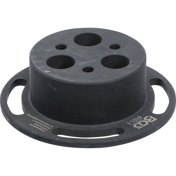 Technische Zeichnung eines KS Tools Vielzahn-Bit-Einsatzes mit Maßangaben und KS Tools Logo.