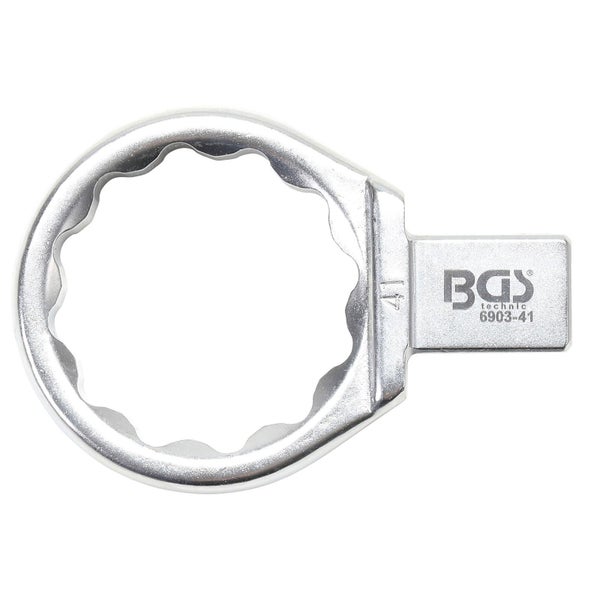 BGS Einsteck-Ringschlüssel 41 mm Aufnahme 14 x 18 - 6903-41
