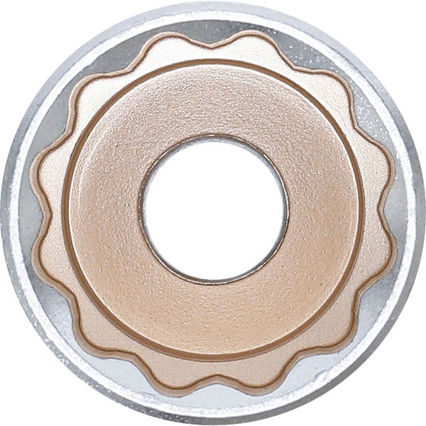 BGS Steckschlüssel-Einsatz Zwölfkant tief Antrieb Innenvierkant 12,5 mm (1/2) SW 27 mm - 9363