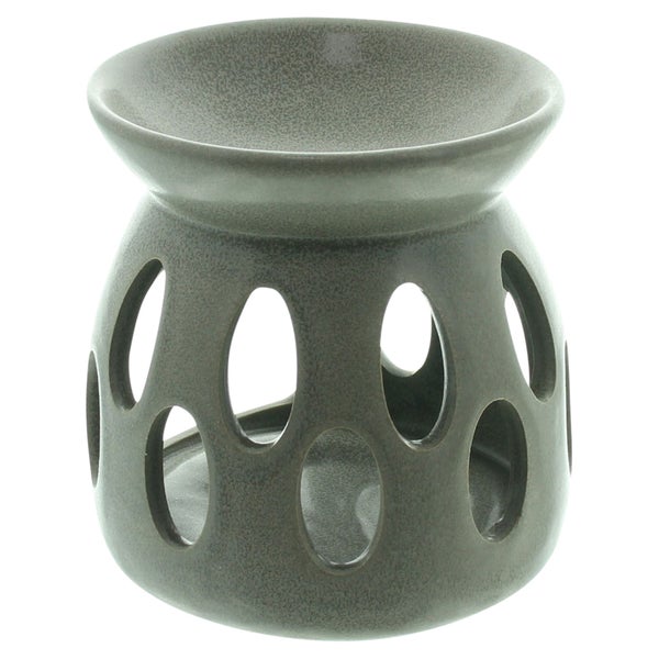 FRANK FLECHTWAREN|Duftstövchen Retro, 9 x 9 x 9,5 cm, PORZELLAN