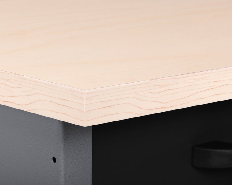 Ondis24 Werkbank Wolle 60 cm, 1 Schieber, 1 Tür, Werkstatteinrichtung