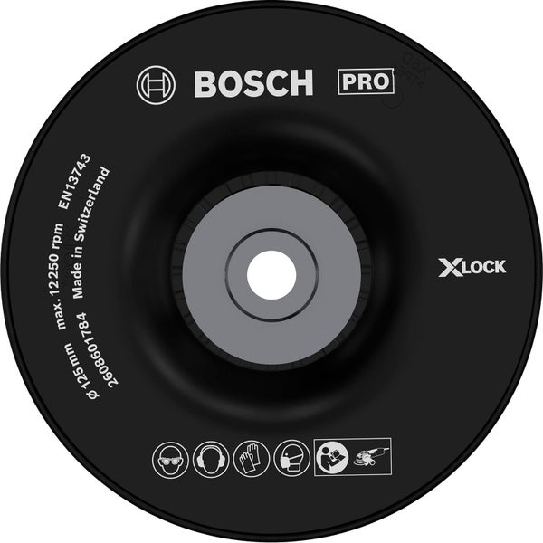 Bosch Trennscheibe mit 125 mm Durchmesser und X-Lock System