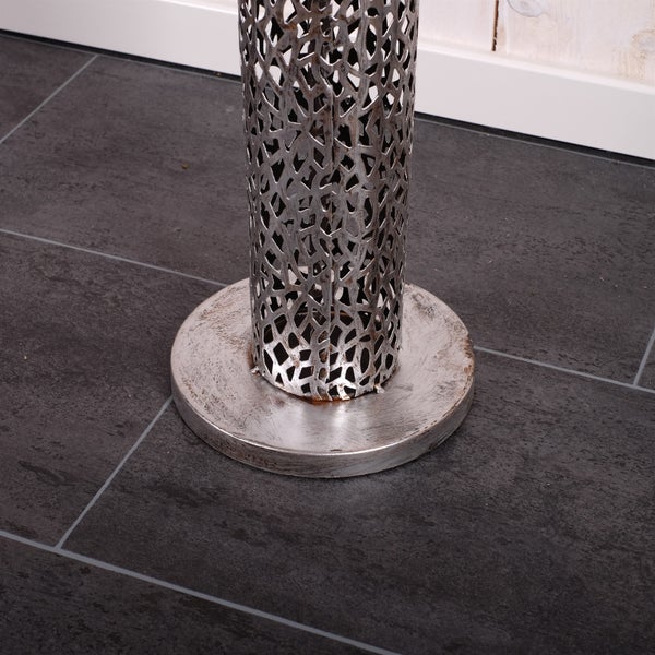 Kerzenleuchter  ETERNAL 80 cm, Metall antik-silber