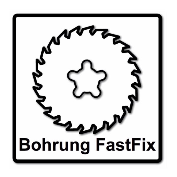 Festool 2x Feinzahn Kreissägeblatt HW 190 x 2,4 mm xFF W48 190 mm 48 Zähne FastFix ( 2x 492050 )