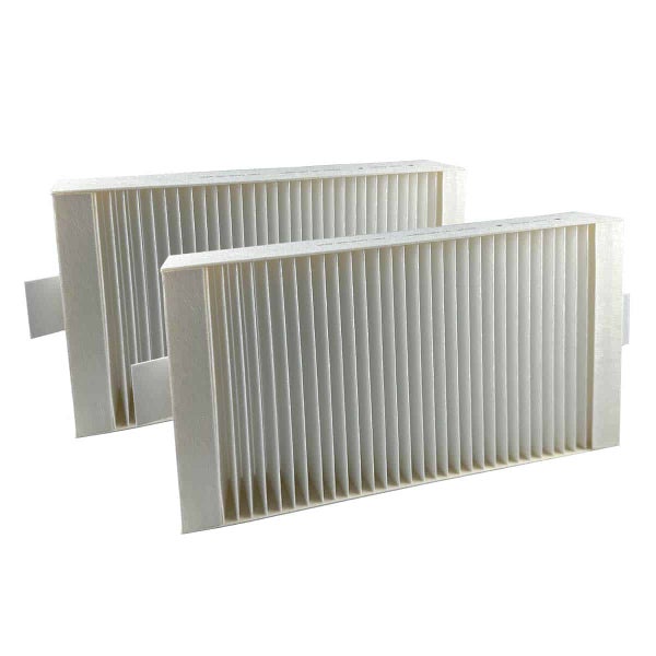 Zwei Zuluftfilter für Zuluftanlagen