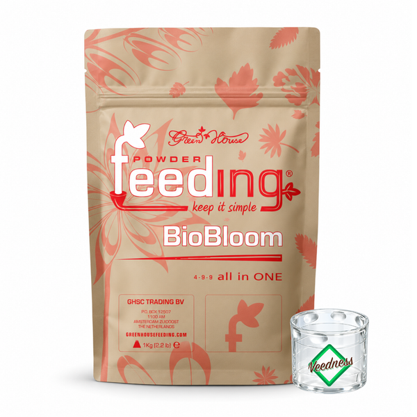 Green House Powder Feeding BioBloom Pflanzendünger in 1 Kilogramm Beutel zur Blütephase