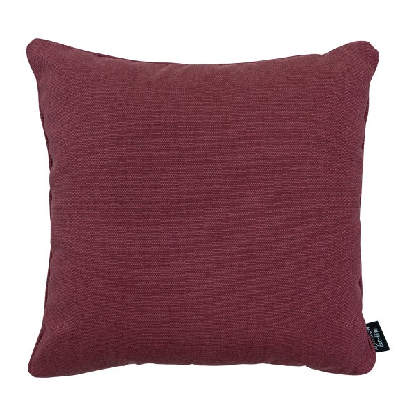 Dekokissen Bordeaux Canvas Eco+ - Ca. 50x50 cm - 4er-Set