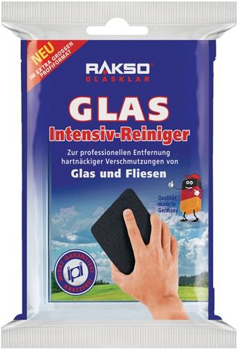 Rakso Glasklar Glas-Intensivreiniger zur kratzfreien Reinigung von Glas und Fliesen im Profiformat.