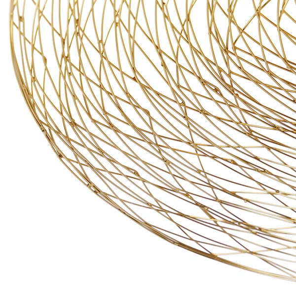 Detailaufnahme eines Drahtkorbs