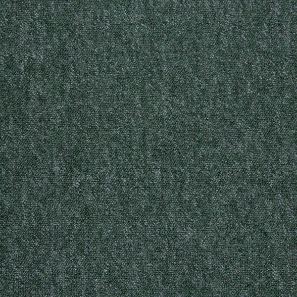 Schatex Living Teppichfliesen grün Schlingen Teppichboden als Fliesen selbstliegend Schlingenware Teppichbodenfliesen für Esszimmer und Büro
