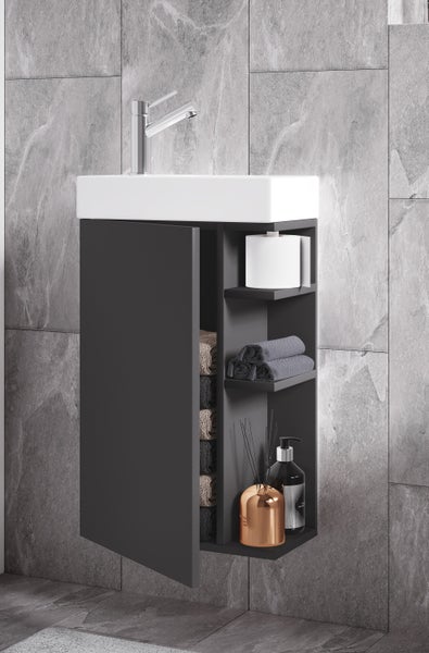 2-tlg Gäste WC Waschplatz Bad Waschtisch Lumia