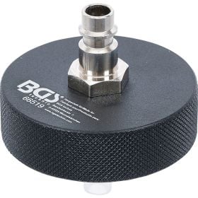 BGS Technic Druckluft Adapter mit Stecknippel für Kühlsysteme