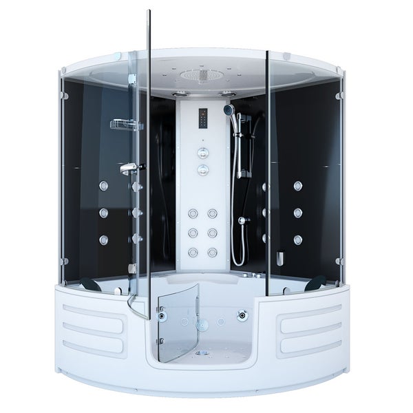 Dampfdusche Whirlpool Duschkabine K70-SW-EH-SC