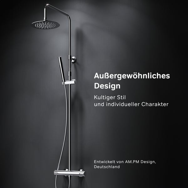 AM.PM Duschsäule inkl. Thermostat F07PA400 Spike