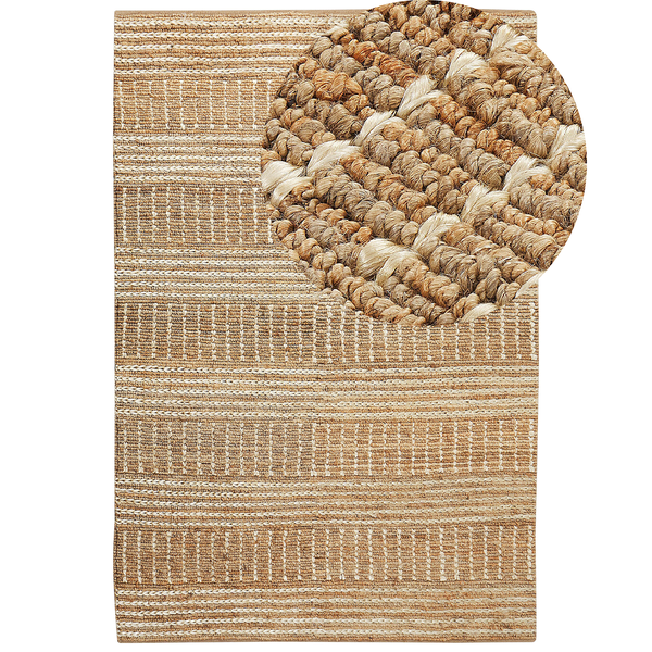 Teppich KAMBERLI Beige 200 x 300 cm Jute