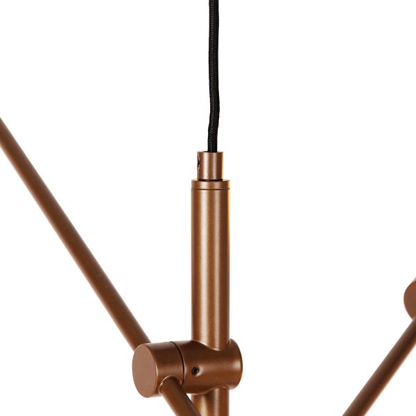 Detail einer Pendelleuchte