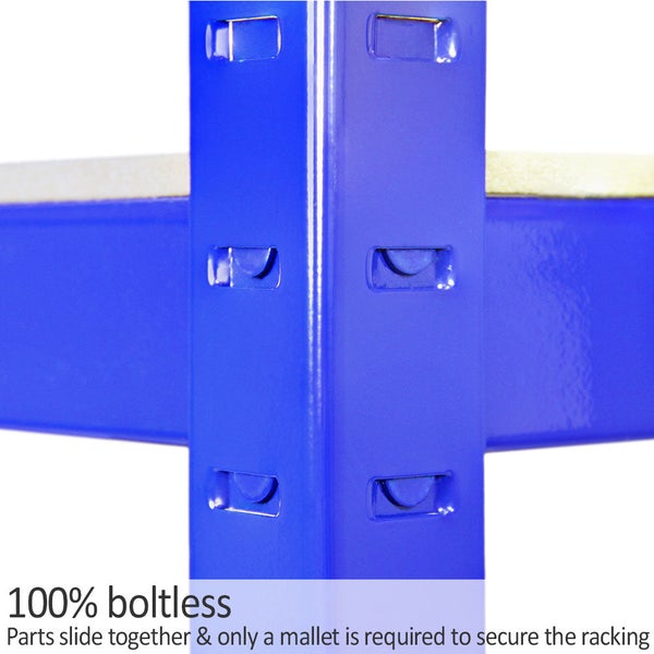 10 x T-RAX 182,5cm H x 90cm L x 45cm B Blau