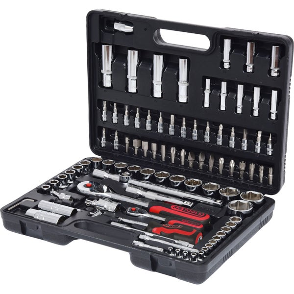 KS TOOLS 1/4+1/2 CHROMEplus Steckschlüssel-Satz 94tlg. - 918.0694