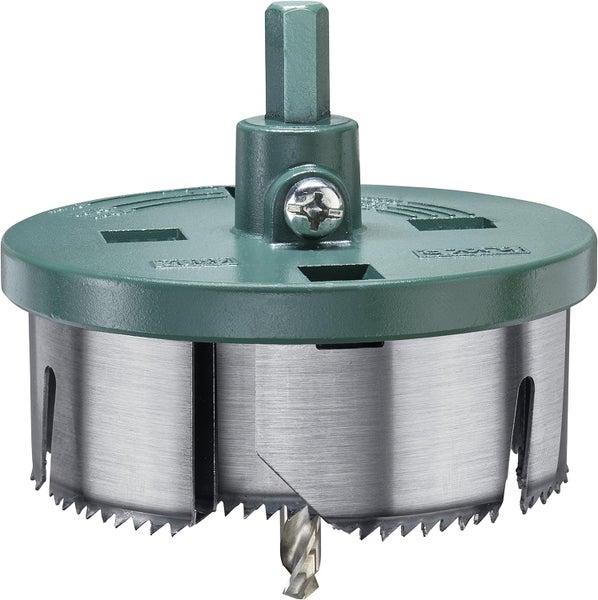 kwb AKKU-TOP Mehrkranz-Lochsäge  7 Sägekränze für Bohrmaschinen und Akkuschrauber, 13 mm Bohrfutter geeignet