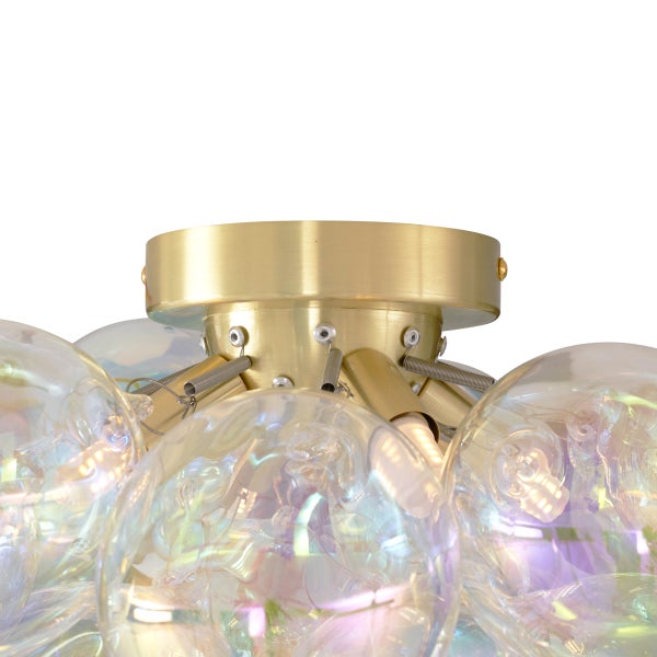 Deckenleuchte mit Glaskugeln