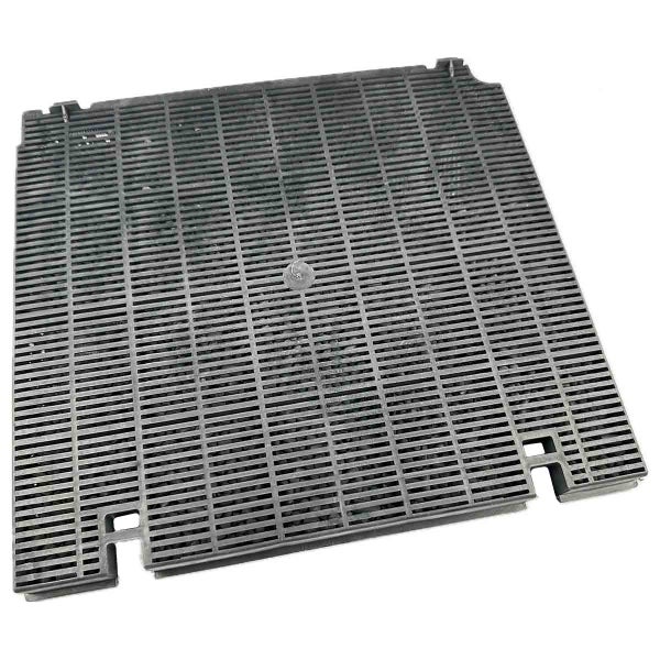 Quadratische Filtermatte mit horizontalen Schlitzen für Dunstabzugshauben