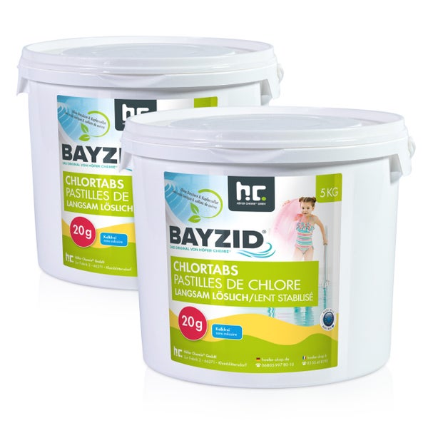 Bayzid Mini-Chlortabletten, schnell löslich für Kinderpools, 500 Gramm