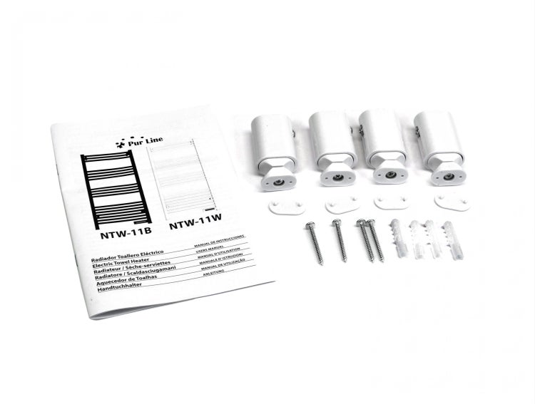 Pur Line Handtuchwärmer Zubehör und Bedienungsanleitung