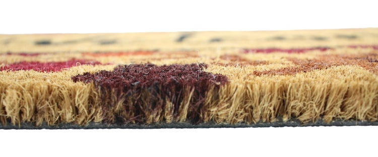 FRANK FLECHTWAREN | Kokosmatte Welcome, KOKOS, PVC, 40 X 60 CM
