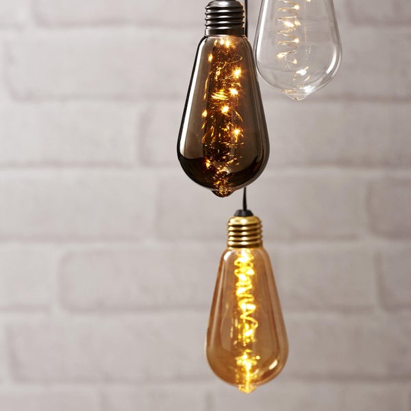 Dekorative Winterdorf-Szene aus Holz mit Beleuchtung