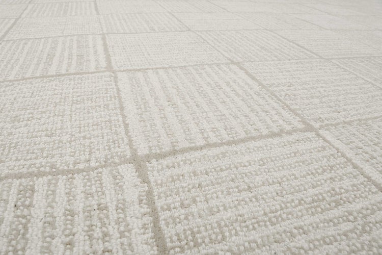Teppich Creme Beige aus Naturfasern Lasse WECONhome 170x240 cm