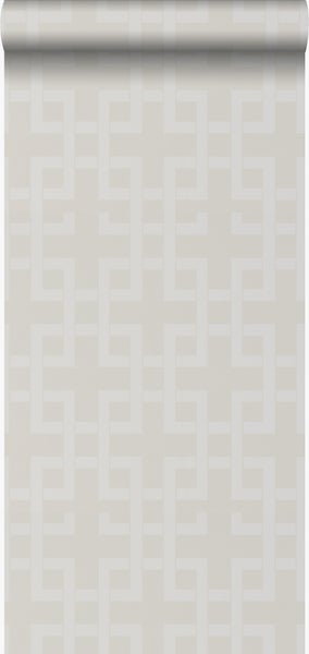 Origin Wallcoverings Tapete geometrisches Motiv Beige - 52 cm x 10,05 m - 307122
