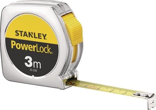 Stanley Powerlock Rollbandmaß, 3 Meter