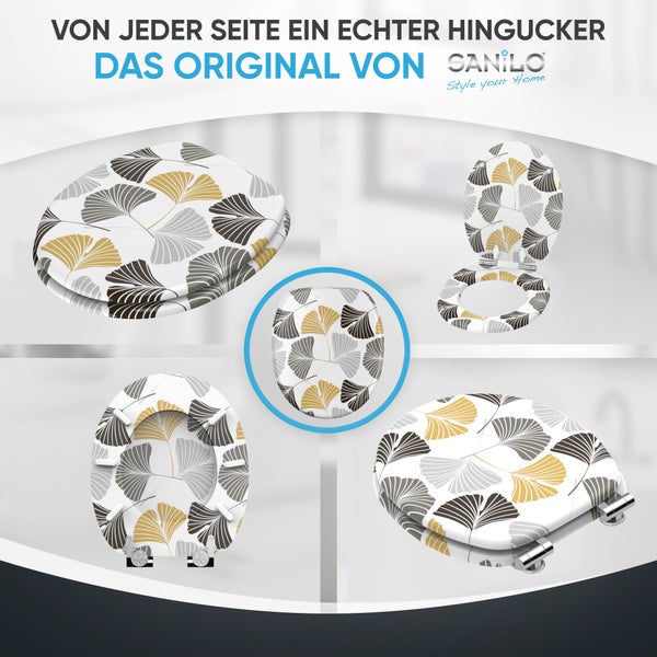 WC-Sitz mit Absenkautomatik Ginkgo