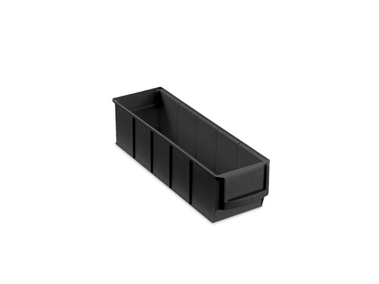 PROREGAL SparSet 5x Leitfähige Indurstriebox 300 S HxBxT 8,1 x 9,1 x 30 cm 1,6 Liter ESD Sortimentskasten